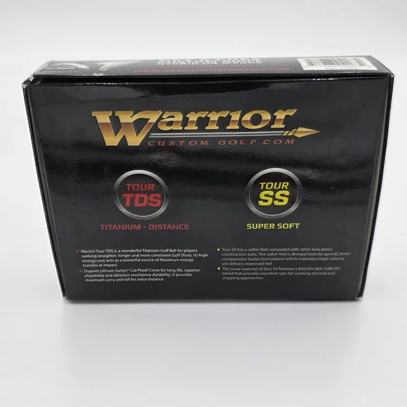 Warrior Custom Golf Variety Pack Golf Balls - Picture 2 of 7